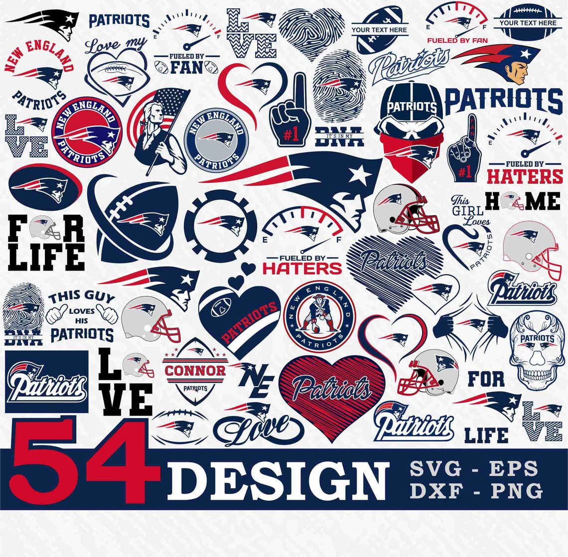 Connor Patriots Logo Football SVG, Patriots Football Team