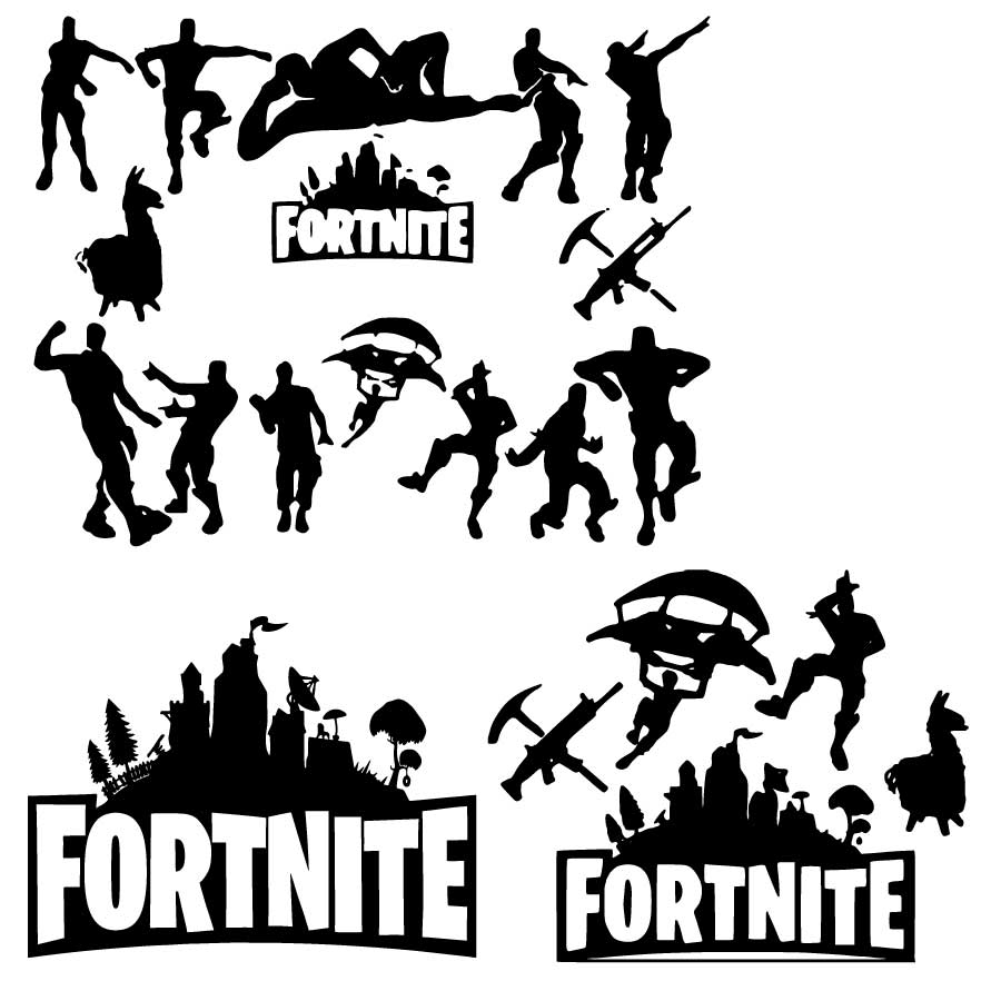 Fornite Characters and logo SVG bundle – Family Supply Digitals